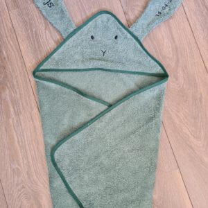 Persoonlijke konijnen badcape