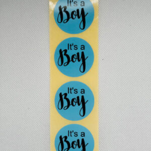 Sluitsticker diameter 35mm rond