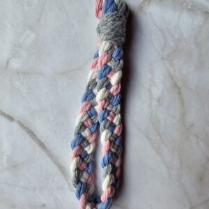 Gevlochten sleutelhanger #2