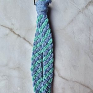 Gevlochten sleutelhanger #4