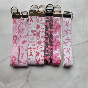 Pink Ribbon sleutelhanger